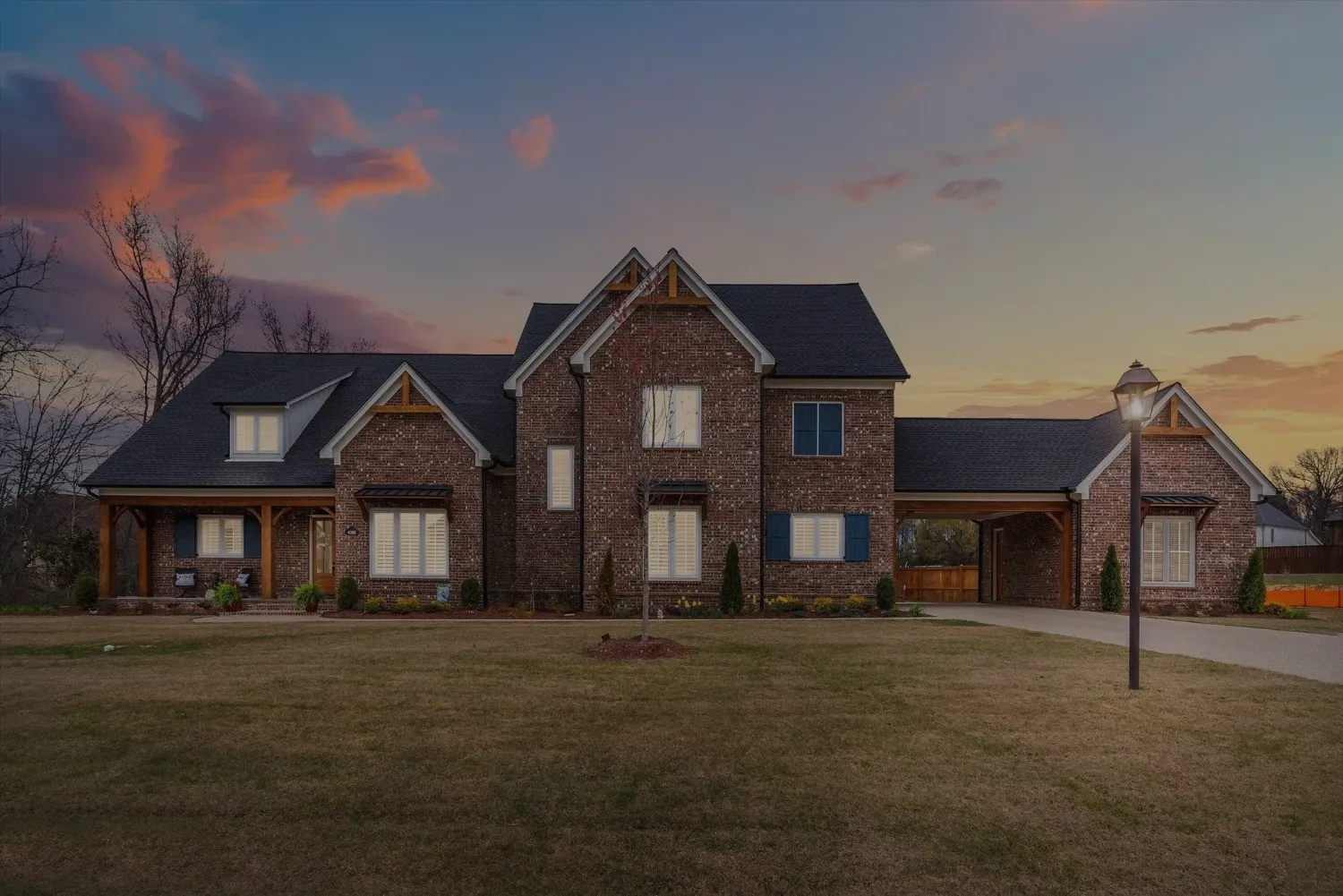 Prime Construction custom home construction elevation lot 303.